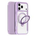 iPhone 17 Pro Max Dux Ducis Skin X Pro magneettinen läppäkotelo - violetti
