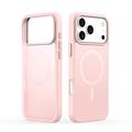 iPhone 17 Pro Max Dux Ducis Yind Hybridikotelo - MagSafe-yhteensopiva - Vaaleanpunainen
