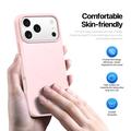 iPhone 17 Pro Max Dux Ducis Yind Hybridikotelo - MagSafe-yhteensopiva - Vaaleanpunainen