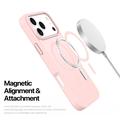 iPhone 17 Pro Max Dux Ducis Yind Hybridikotelo - MagSafe-yhteensopiva - Vaaleanpunainen