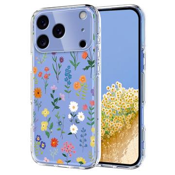 iPhone 17 Pro Max Kukkakuvioinen TPU-kotelo - Päivänkakkarat