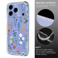 iPhone 17 Pro Max Kukkakuvioinen TPU-kotelo - Päivänkakkarat