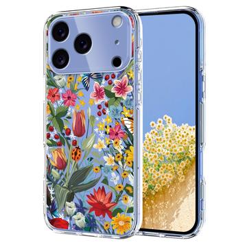 iPhone 17 Pro Max Kukkakuvioinen TPU-kotelo - Liljat