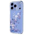 iPhone 17 Pro Max Kukkakuvio TPU-kotelo - violetti
