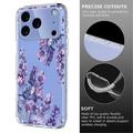 iPhone 17 Pro Max Kukkakuvioinen TPU-kotelo - Wisteria