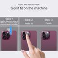 iPhone 17 Pro Max Imak 2-in-1 HD Kameralinssin Panssarilasi - 9H