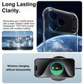iPhone 17 Pro Max Imak Drop-Proof TPU Suojakuori - Läpinäkyvä