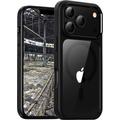 iPhone 17 Pro Max JT Berlin Pankow Hybrid MagSafe Kotelo - Musta / Kirkas