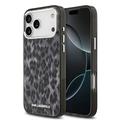 iPhone 17 Pro Max Karl Lagerfeld IML Leopardikotelo - MagSafe-yhteensopiva