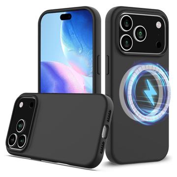 iPhone 17 Pro Max Nestemäinen Silikoni Suojakuori - MagSafe-yhteensopiva