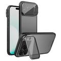 iPhone 17 Pro Max Nillkin CamShield Prop Hybridikotelo - Läpikuultava musta
