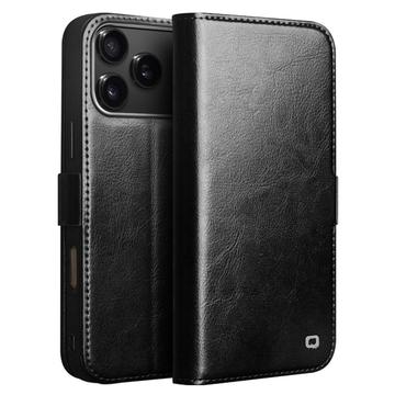 iPhone 17 Pro Max Qialino Classic Lompakkomallinen Nahkakotelo
