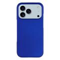 iPhone 17 Pro Max Kumipäällysteinen Muovikuori - Sininen