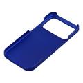 iPhone 17 Pro Max Kumipäällysteinen Muovikuori - Sininen