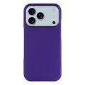 iPhone 17 Pro Max Kumipäällysteinen Muovikuori - Violetti