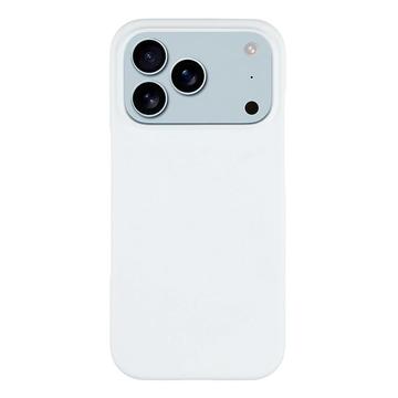 iPhone 17 Pro Max Kumipäällysteinen Muovikuori - Valkoinen