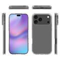iPhone 17 Pro Max Naarmunkestävä Hybridikotelo - Läpinäkyvä