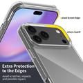iPhone 17 Pro Max Naarmunkestävä Hybridikotelo - Läpinäkyvä