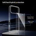 iPhone 17 Pro Max Naarmunkestävä Hybridikotelo - Läpinäkyvä