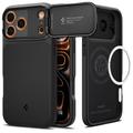 iPhone 17 Pro Max Spigen Optik Armor Mag Suojakuori - Musta