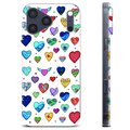 iPhone 17 Pro Max TPU Suojakuori - Sydämet