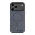 iPhone 17 Pro Max Tactical MagForce Hyperstealth Sika Hybridikotelo - MagSafe-yhteensopiva - Syvän sininen