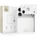 iPhone 17 Pro Max Tech-Protect Camalloy Fit+ alumiininen kamerasuoja - Hopea
