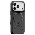 iPhone 17 Pro Max Torras Ostand Q Pro MagSafe kotelo - Musta