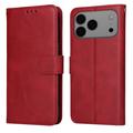 iPhone 17 Pro Max Lompakkokotelo jalustalla - punainen