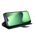 iPhone 17 Pro Max Nahkainen Lompakkokotelo Jalustalla - Musta