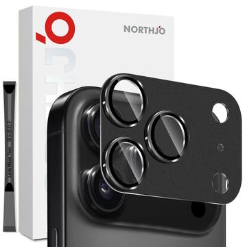 iPhone 17 Pro Northjo Full Protection Matta metalli ja karkaistu lasi kameran objektiivin suojus