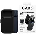 iPhone 17 Pro PanzerGlass Care Tango 2-in-1 lompakkokotelo - MagSafe-yhteensopiva - Musta