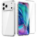 iPhone 17 Pro Saii 2-1:ssä TPU Suojakuori & suojalasi - 9H