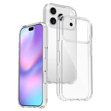 iPhone 17 Pro Naarmunkestävä Hybridikotelo - Läpinäkyvä