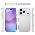 iPhone 17 Pro Naarmunkestävä Hybridikotelo - Läpinäkyvä