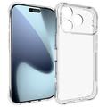 iPhone 17 Pro Iskunkestävä TPU Suojakuori - Läpinäkyvä