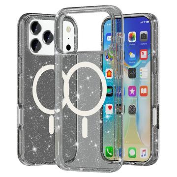 iPhone 17 Pro Stylish Glitter Series Hybridikotelo - MagSafe-yhteensopiva