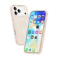 iPhone 17 Pro Stylish Glitter Series Hybridikotelo - MagSafe-yhteensopiva - Kulta