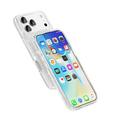 iPhone 17 Pro Stylish Glitter Series Hybridikotelo - MagSafe-yhteensopiva - Valkoinen
