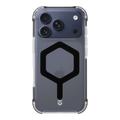 iPhone 17 Pro Tactical MagForce Hexagon -kotelo - MagSafe-yhteensopiva - musta / läpinäkyvä