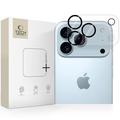 iPhone 17 Pro Tech-Protect Cam Fit+ karkaistu lasinen kamerasuoja - kirkas