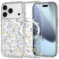 iPhone 17 Pro Tech-Protect FlexAir MagSafe TPU Suojakuori - Kevään Kukat