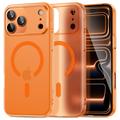 iPhone 17 Pro Tech-Protect MagSlim MagSafe -kotelo - Matta / Kosminen oranssi