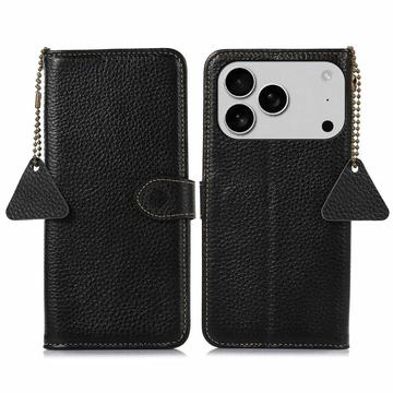 iPhone 17 Pro Lompakkomallinen Nahkakotelo kanssa RFID