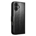 iPhone 17 Qialino Classic Lompakkomallinen Nahkakotelo