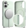 iPhone 17 Ringke Liquid Silicone MagSafe Kotelo - Pehmeä minttu