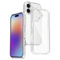 iPhone 17 Naarmunkestävä Hybridikotelo - Läpinäkyvä