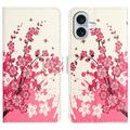 iPhone 17 Style Series Lompakkokotelo - Kirsikkapuun kukat