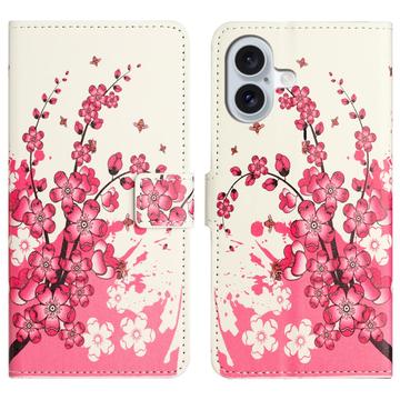 iPhone 17 Style Series Lompakkokotelo - Kirsikkapuun kukat