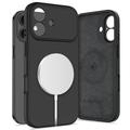 iPhone 17 Tech-Protect Nestemäinen silikonikotelo - MagSafe-yhteensopiva - musta